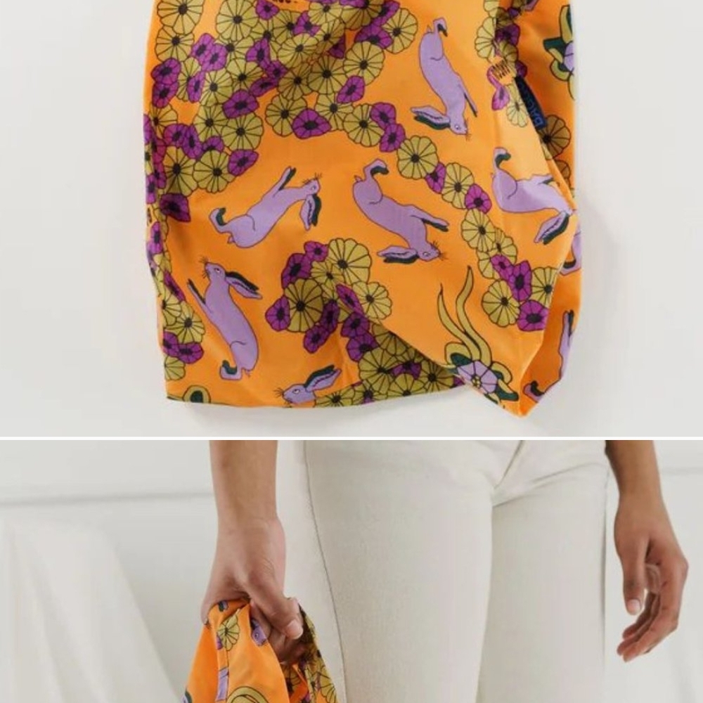 Baby Baggu Tote - Wild Rabbit & Fern